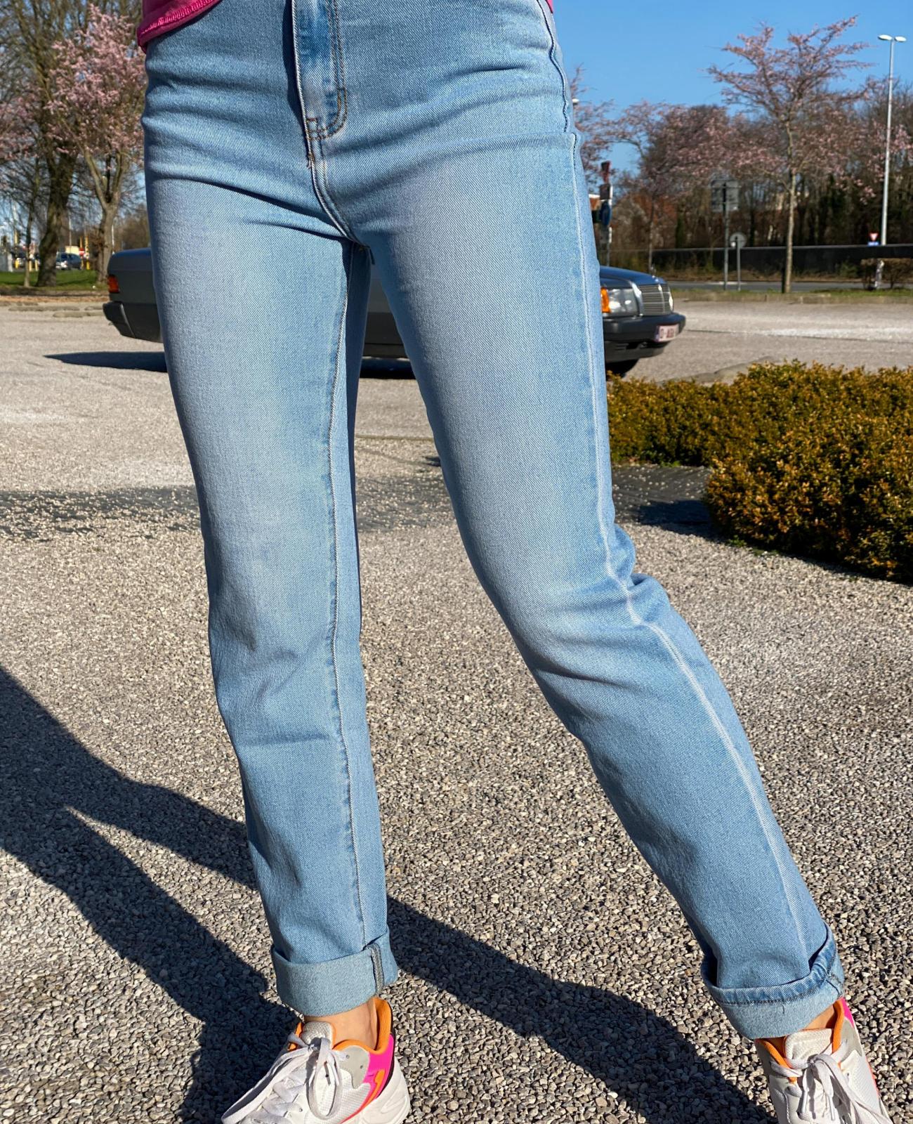 corruptie Vertrouwen telescoop Jeans straight - high waist - blue | Fashionelle | Shop nu!